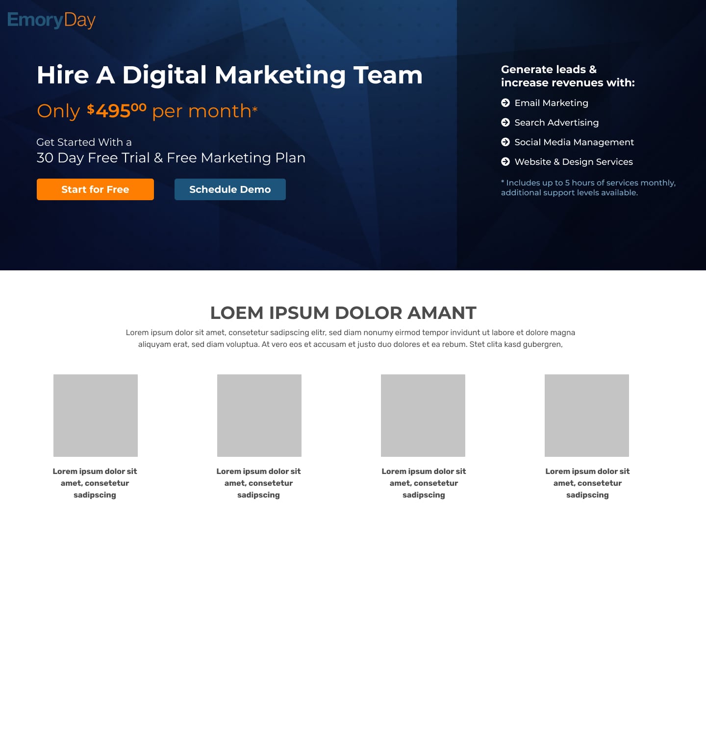 sales-landing-page